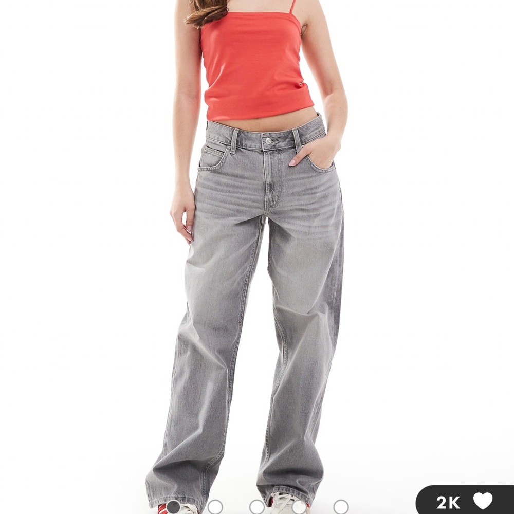 Women's Gray Jeans
